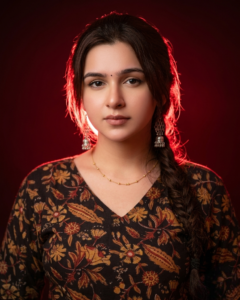 Cinematic Red Studio Light AI Photo Editing Prompts