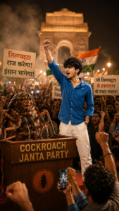 Cockroach Janata Party Photo Editing Prompts